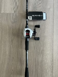 13 BLACKOUT 7' 3" MH Baitcast Rod & Reel Combo (The Great Outdoors)