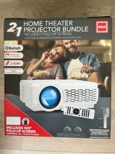 2-N-1 Home Theater Projector Bundle (2) To Be Given Away