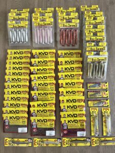 Strike King Perfect Plastics & Lures In Every Lure Gift Bag. 
