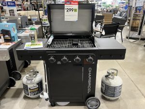 Four Burner Gas Grill From Lowe's Of Shelby.