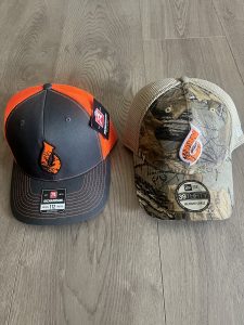 Two Anglers Choice Marine Hats.